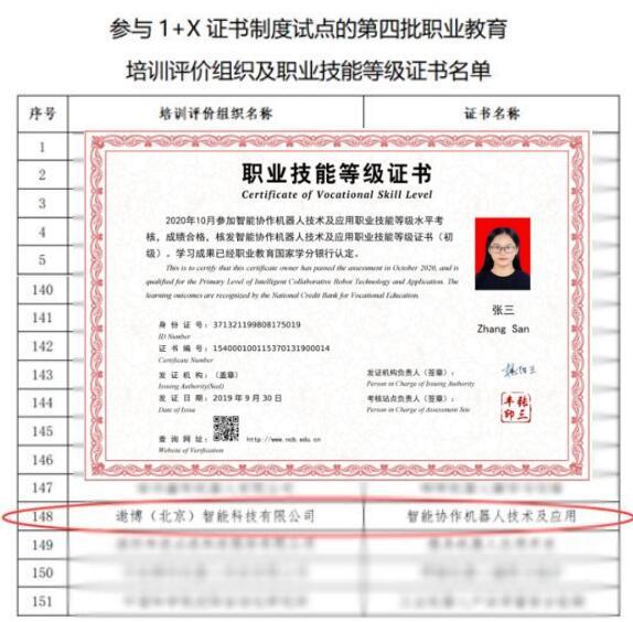 職業(yè)技能等級